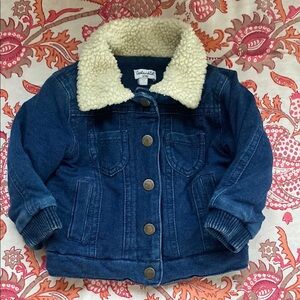 Splendid sherpa-lined jean jacket 6-12 mo